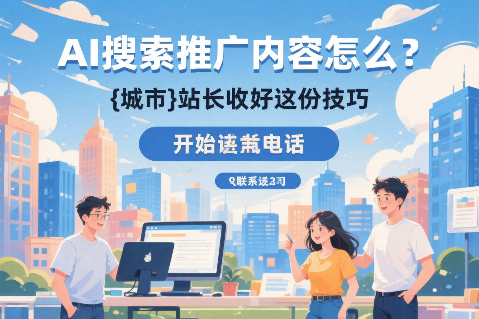 AI搜索推广内容怎么写？江夏站长收好这份技巧