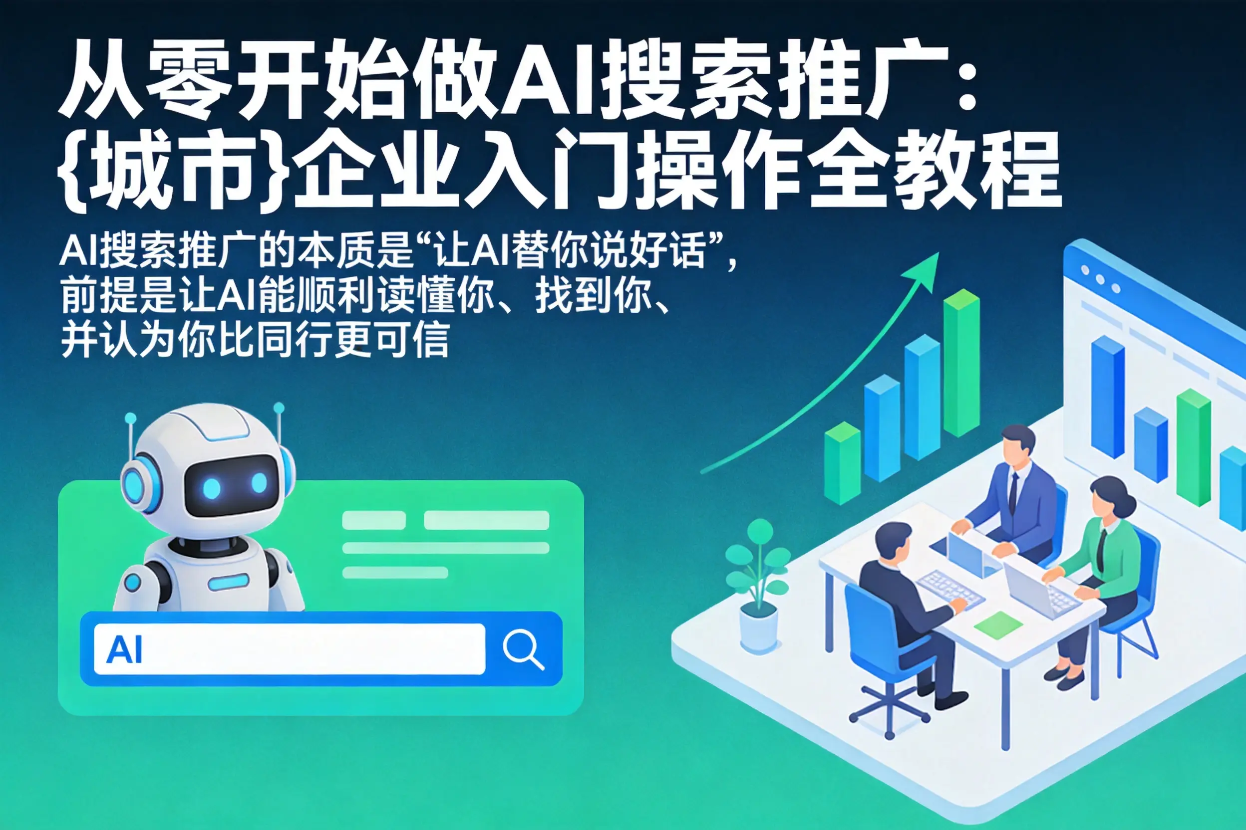 从零开始做AI搜索推广：江夏企业入门操作全教程
